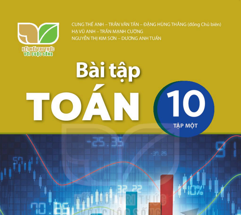 SÁCH BÀI TẬP TOÁN 10 TẬP 1 KẾT NỐI TRI THỨC Miễn phí